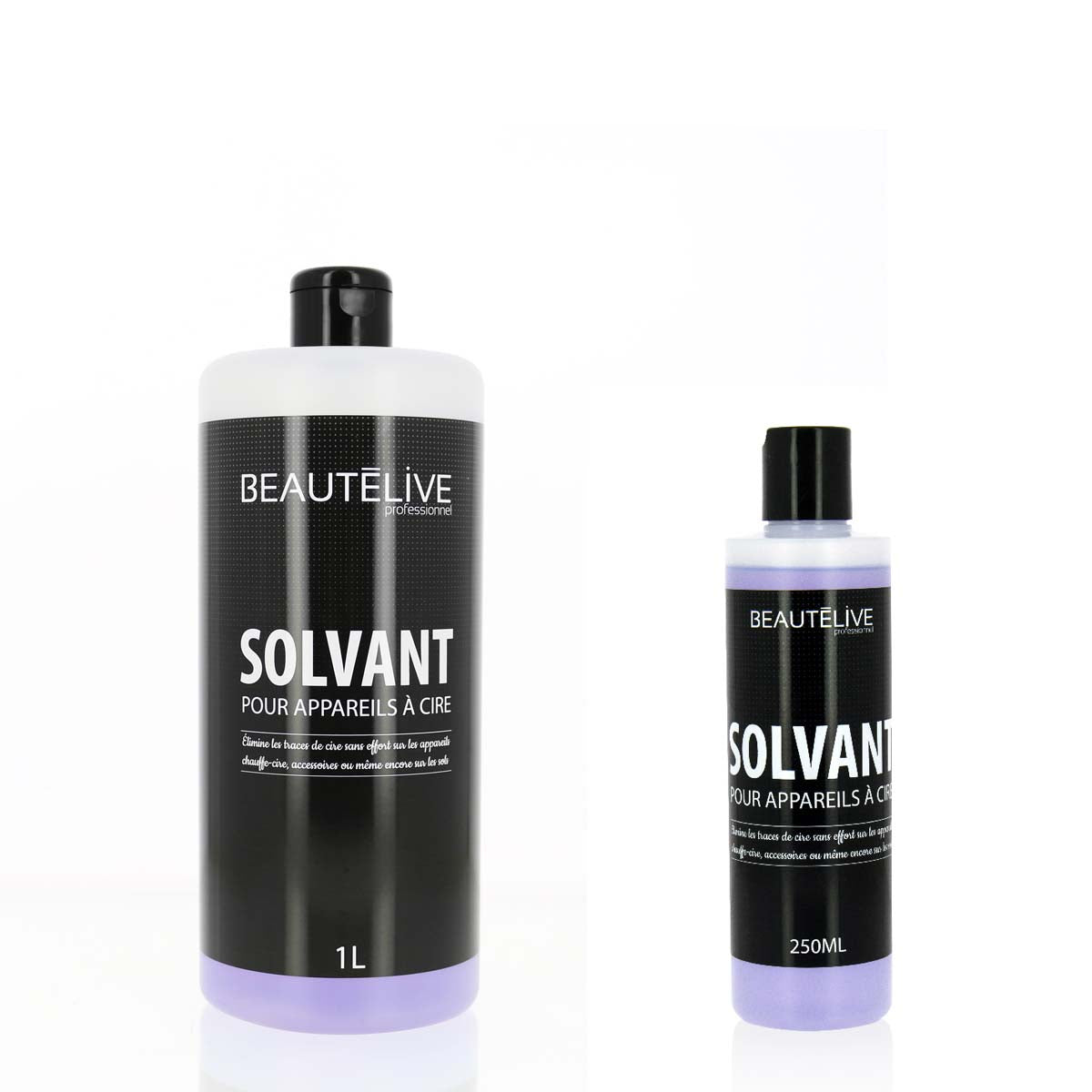 Solvent cleaner waxing wax