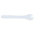 Spatula Spoon White PVC 16 cm