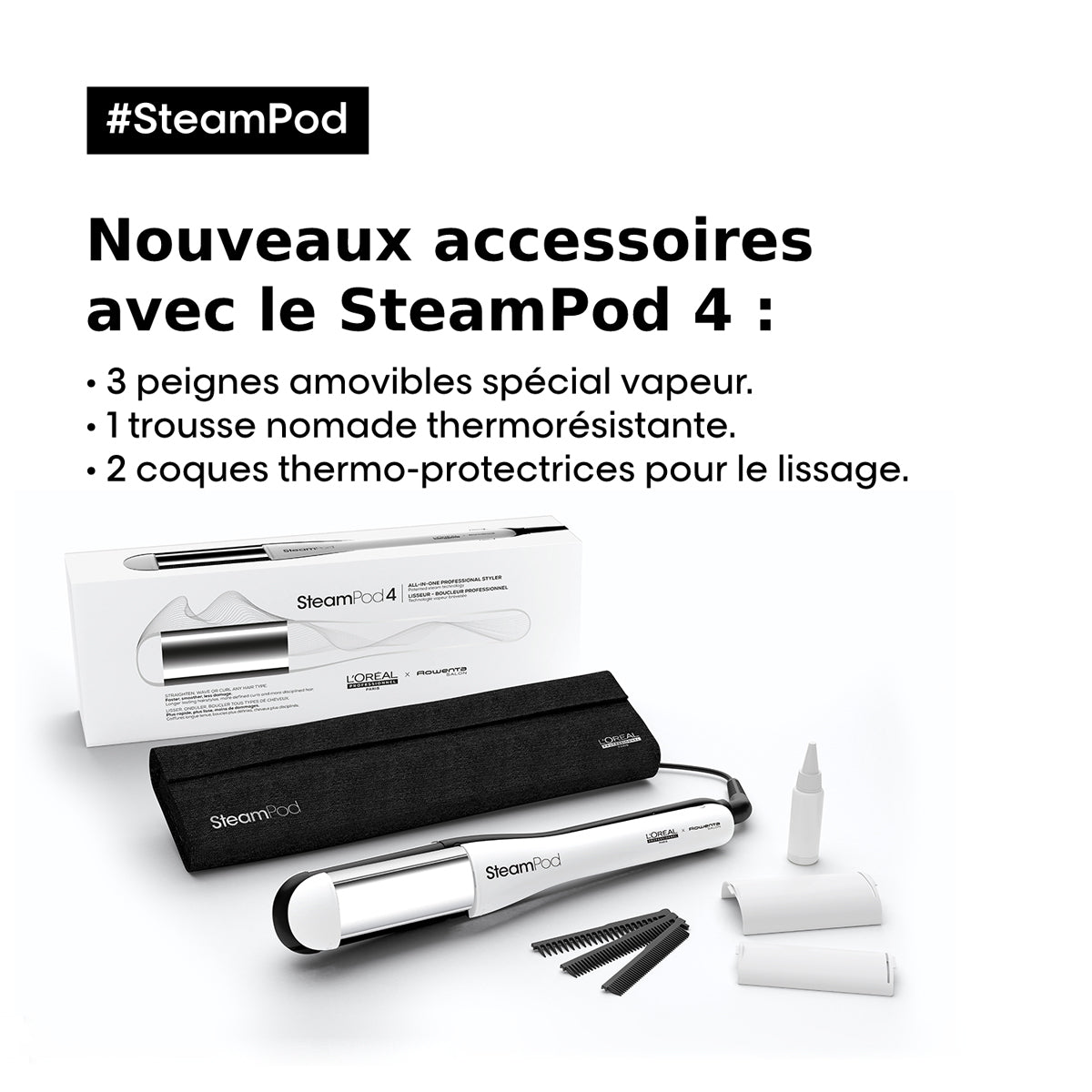 Steampod 4.0 Steam Hair Straightener and Curler