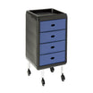 Chiara hairdressing trolley with drawers