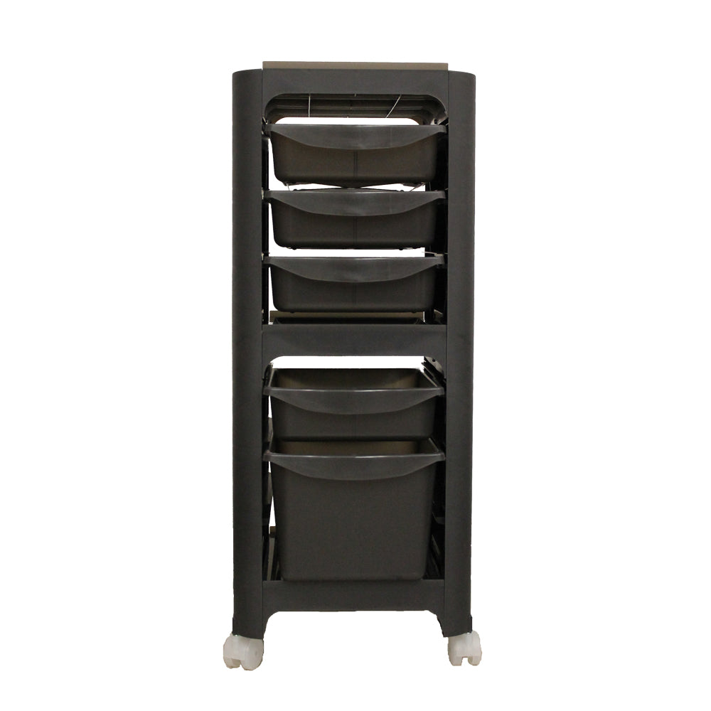 Up Grade Easy Hairdressing Trolley with Plastic Wheels