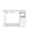 Lucia manicure table with dust collector