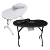 Folding manicure table with SWAN vacuum cleaner