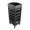Table de service coiffure avec roues anti cheveux Marion 2