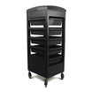 Table de service coiffure avec roues anti cheveux Marion 2