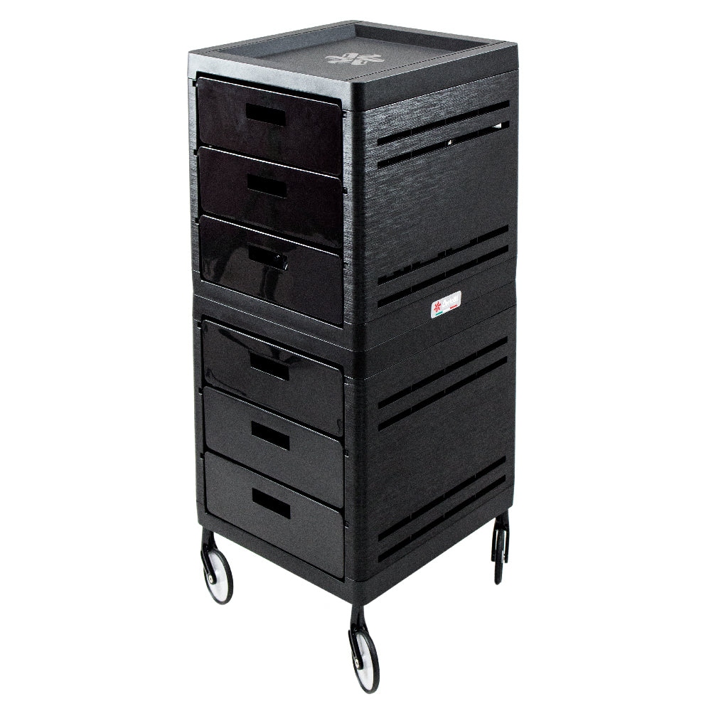 My 6-Drawer Black Hairdressing Trolley