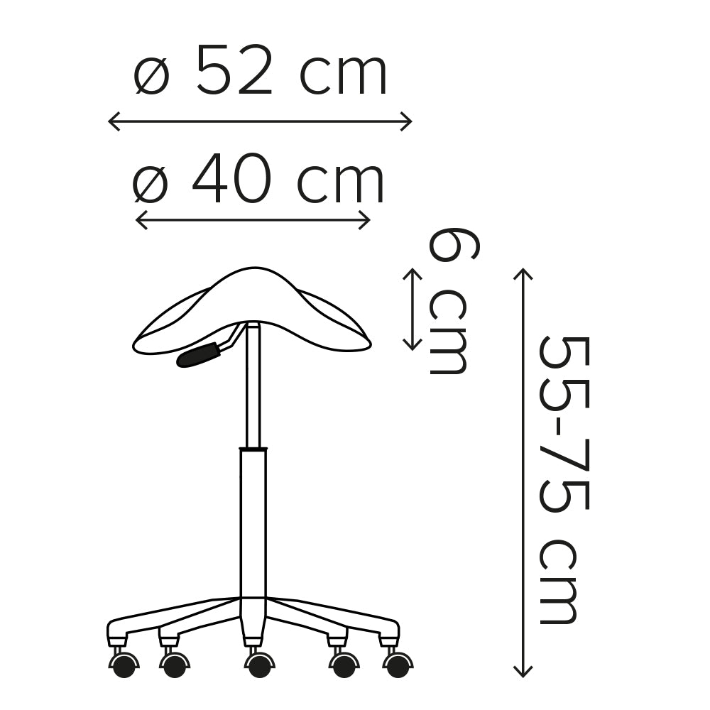 ANTILLO horse saddle stool