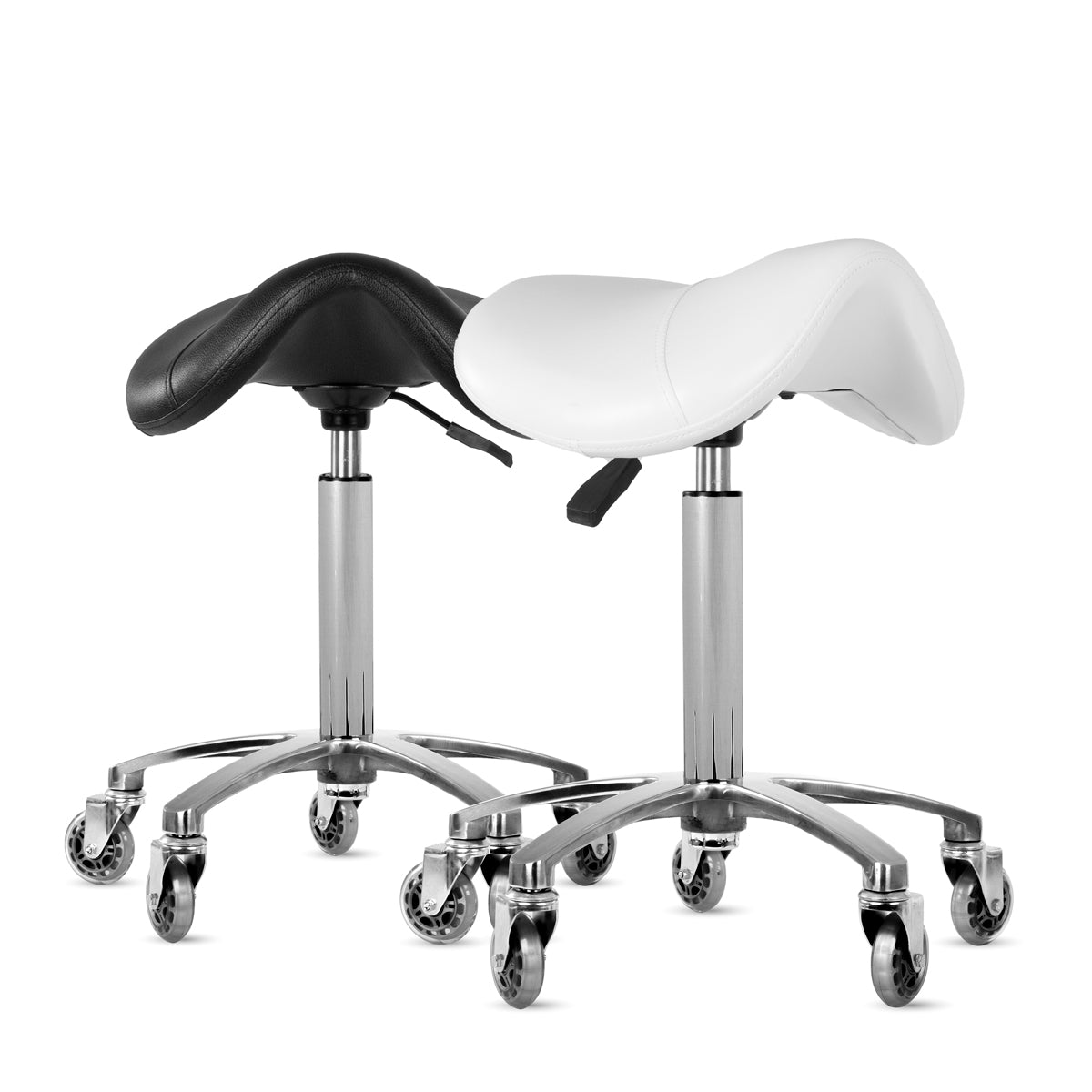 Tabouret FARO selle de cheval avec couture