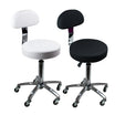 FAVARA stool with backrest