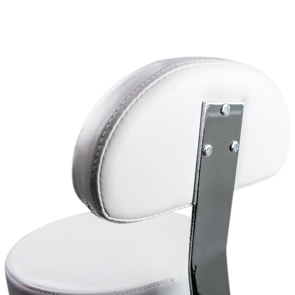 FAVARA stool with backrest
