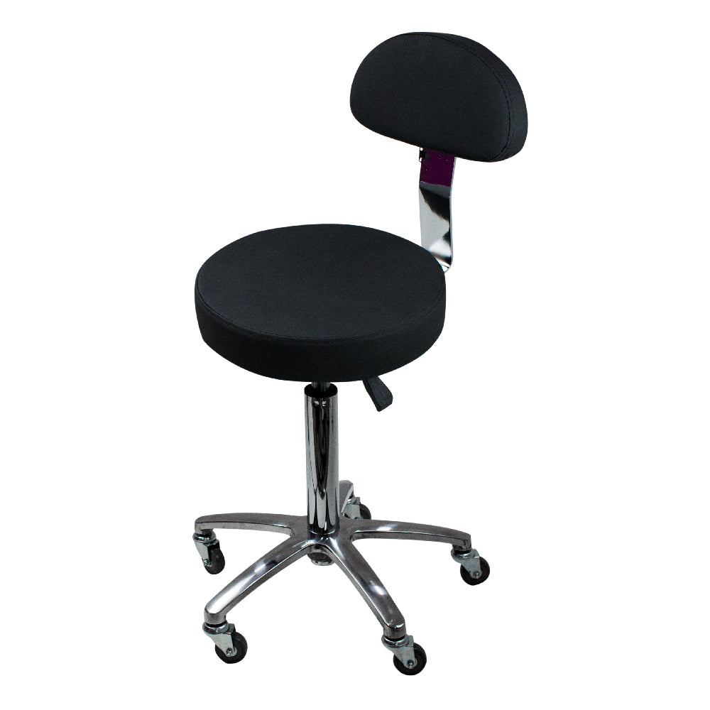 FAVARA stool with backrest