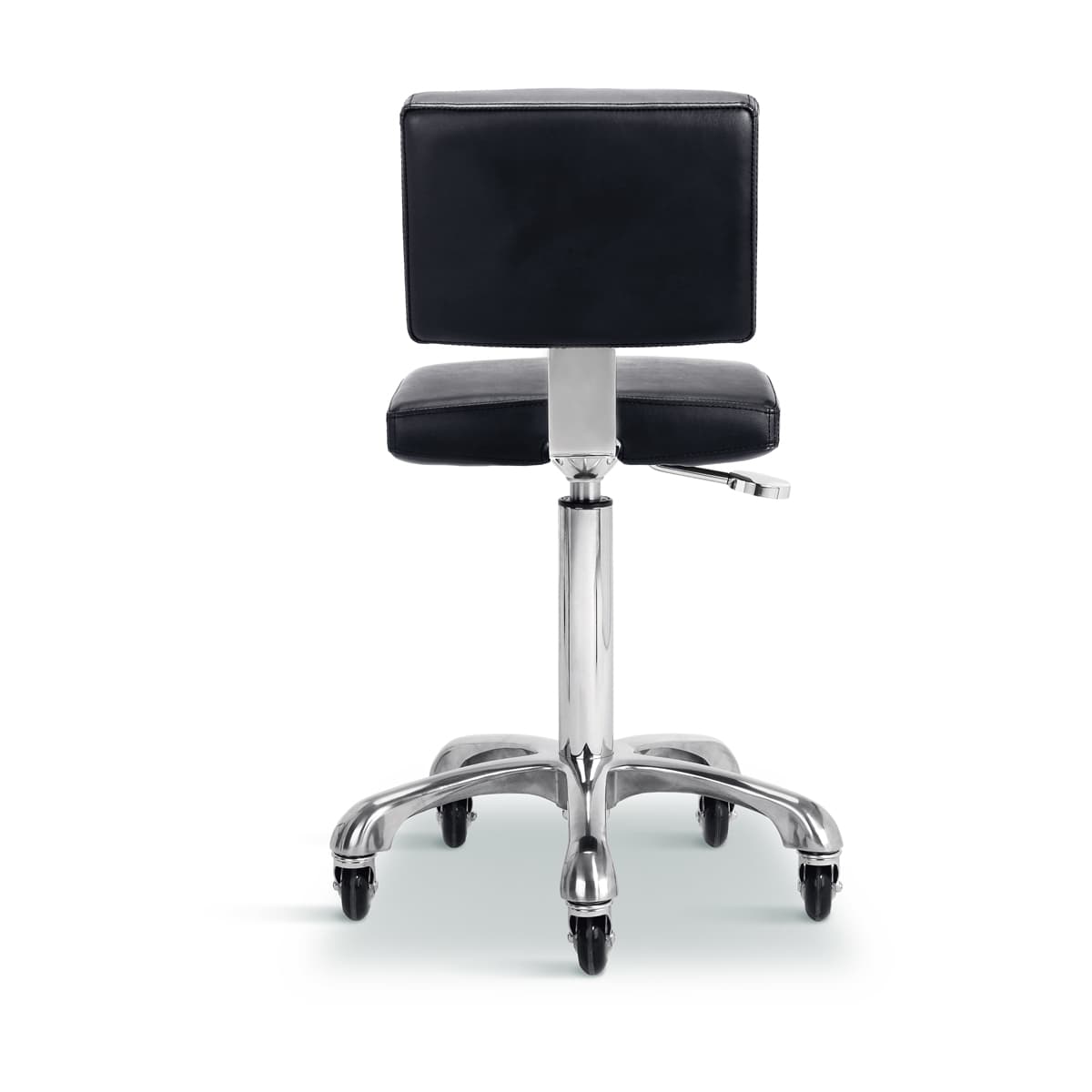 Tabouret GORDON Noir avec Dossier