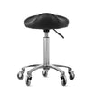 SANTO saddle stool with skateboard wheels