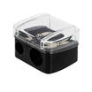 Double sharpener with reservoir