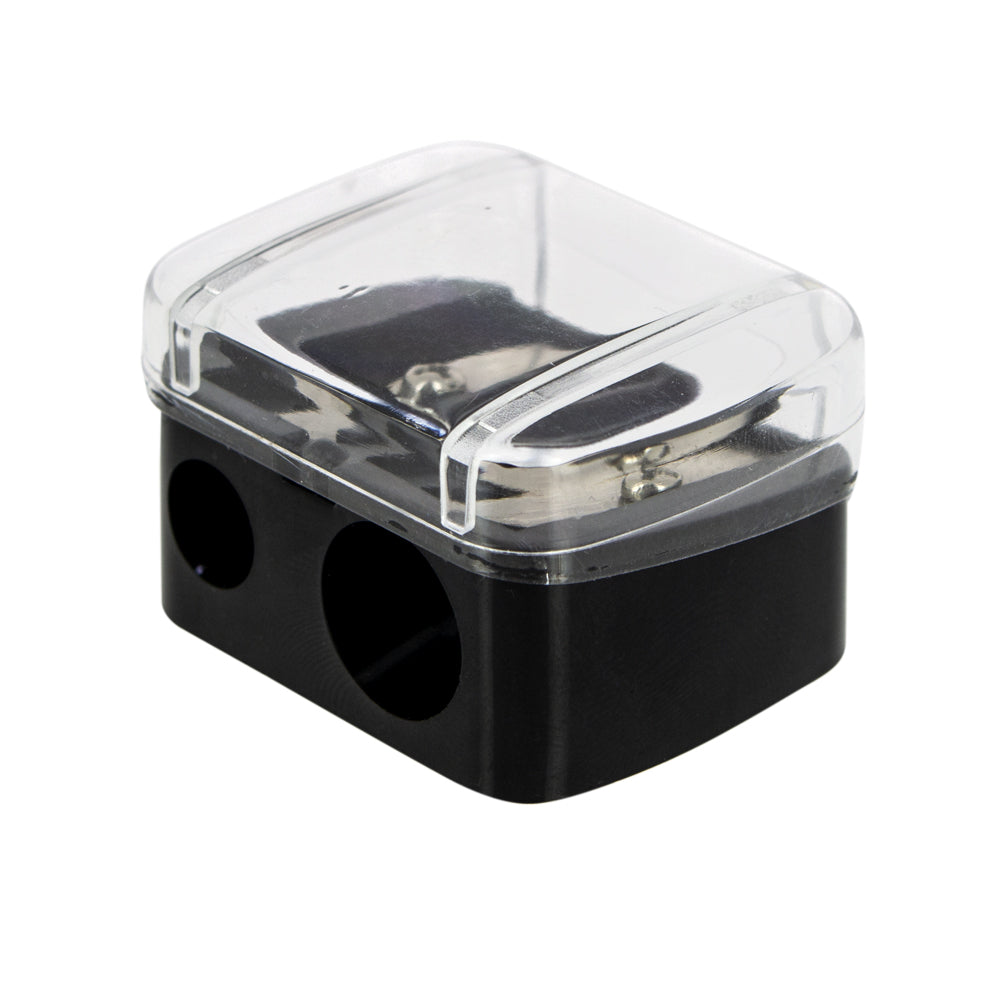 Double sharpener with reservoir
