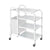 White trolley with bin